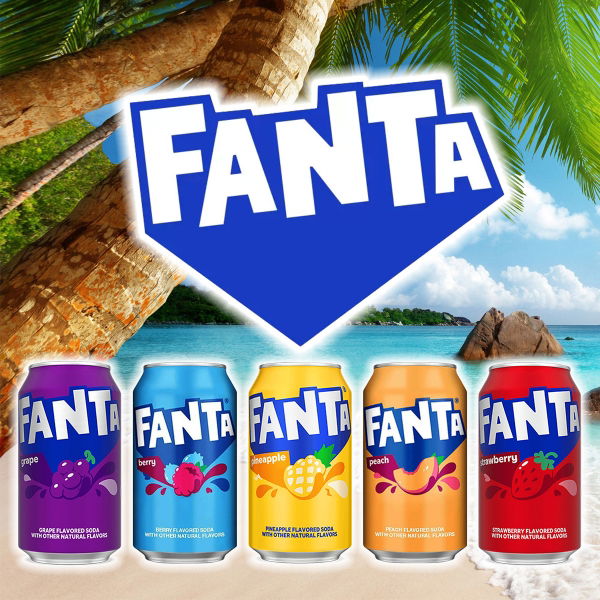 Fanta U.S. - Peach Soda (24x355ml)