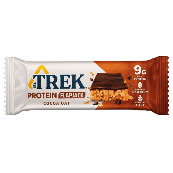 TREK - GF PROTEIN FLAPJACK 'Cocoa Oat' (16x50g)
