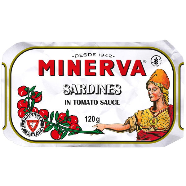 Minerva - Sardines in Tomato (12x120g)