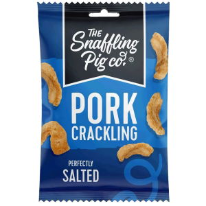 Snaffling Pig - Pork Crackling 'Perfectly Salted' (12x40g)