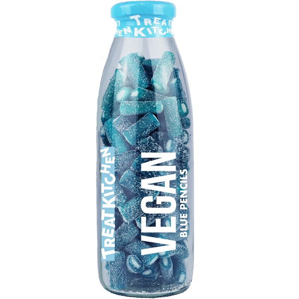 Treat Kitchen - VEGAN Sweet Bottle BLUE RASP PENCILS (6x380g