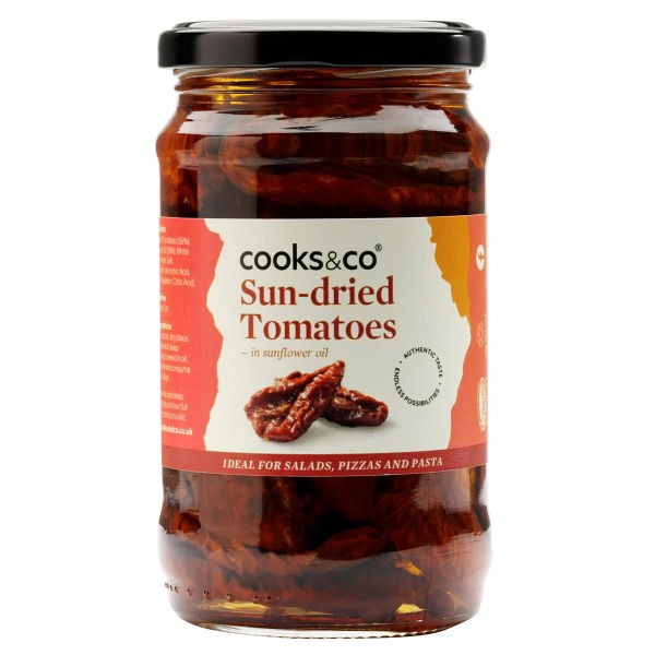 Cooks & Co - Sun-Dried Tomatoes in Oil (6x280g)