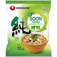 Nongshim - 'Pack' SOON Veggie Noodle Soup (20x112g)