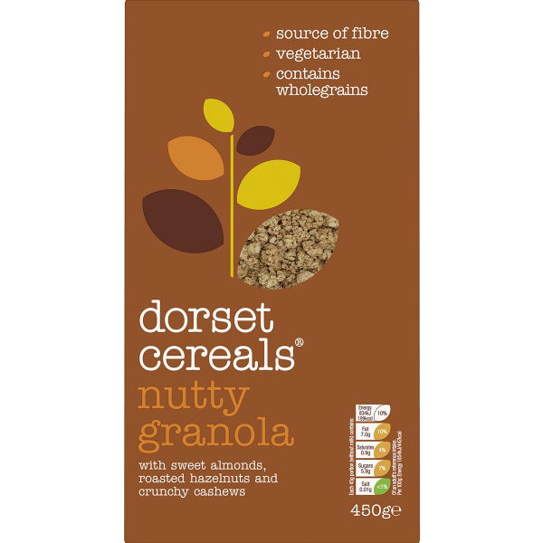 Dorset Cereals - Granola 'Nutty' (5x450g)