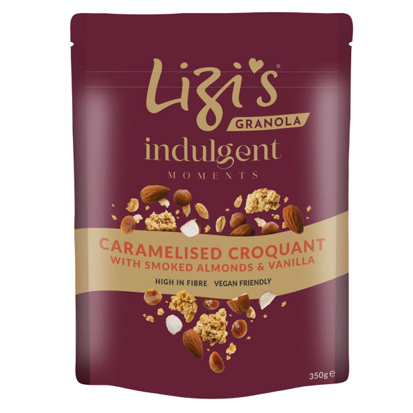 Lizi's Granola - 'INDULGENT' Caramelised Croquant (4x350g)