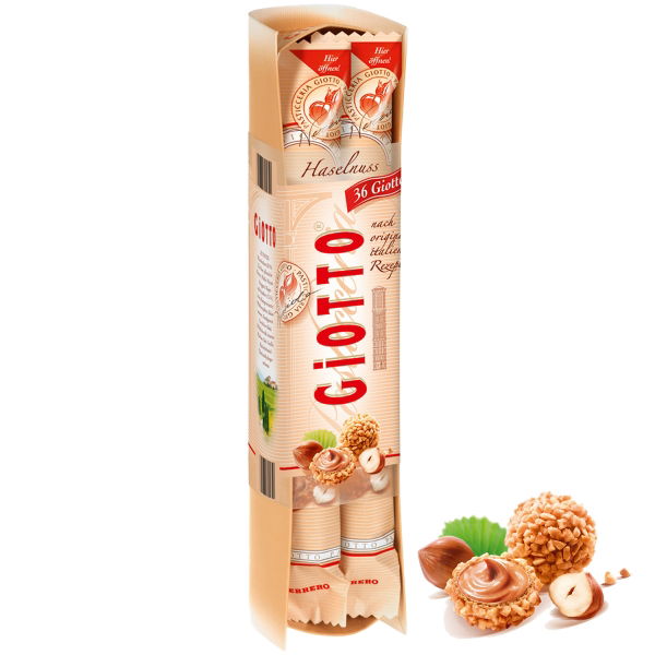 GiOTTO - Choc Hazelnut Creme Wafer '4 Bar' (9x154g)