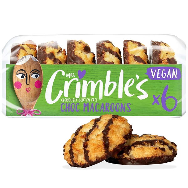 Mrs Crimble's GF - 'VEGAN' Chocolate Macaroons (12's)