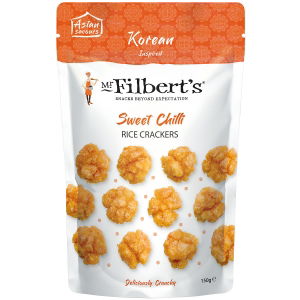 Mr Filberts - Korean Sweet Chilli Rice Crackers (6x150g)