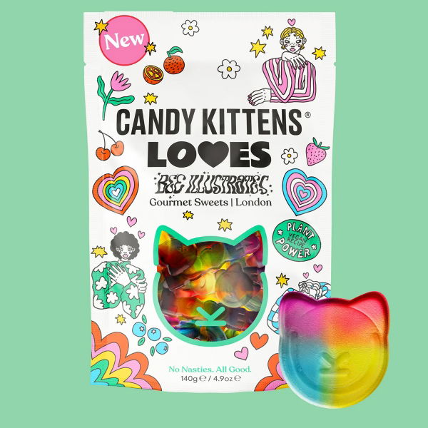 Candy Kittens - LOVES Gourmet Sweets (10x140g)