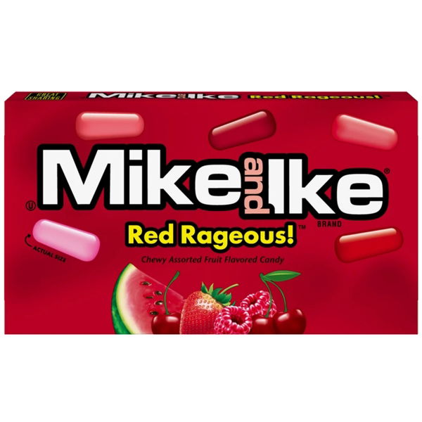 Mike & Ike - 'Theatre Box' Redrageous (12x120g)