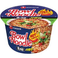 Nongshim - Bowl Noodle Hot & Spicy (12x100g)