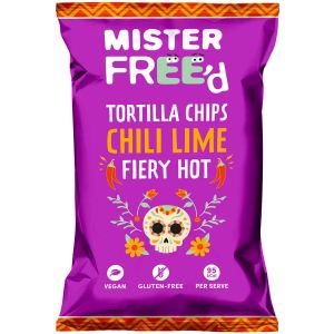 Mister FREE'd GF - Tortillas CHILLI LIME Fiery Hot (12x135g)