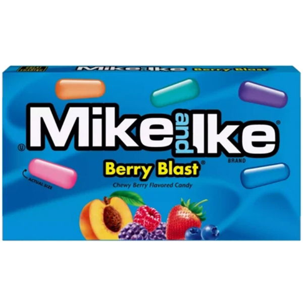 Mike & Ike - 'Theatre Box' Berry Blast (12x120g)