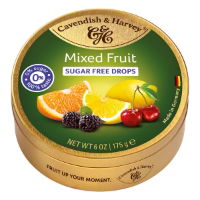 Cavendish & Harvey - 'SUGAR FREE' Mixed Fruit Drops (9x175g)