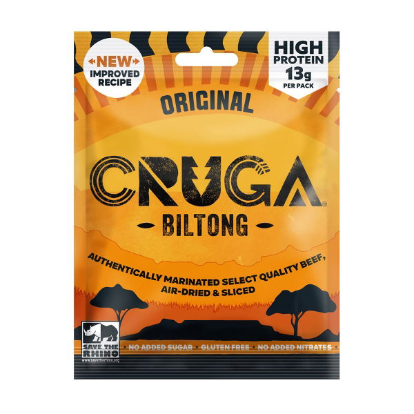 Cruga - GF Beef BILTONG Original (12x25g)