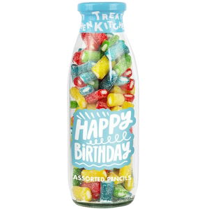 BBE 09/05/25 Treat Kitchen - Sweet Bottle HAPPY BIRTHDAY (6x