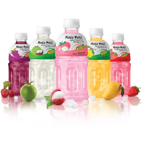 Mogu Mogu - Peach Juice with Nata de Coco (24x320ml)