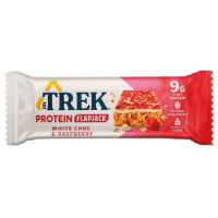 TREK - GF PROTEIN FLAPJACK 'White Choc & Raspberry' (16x50g)