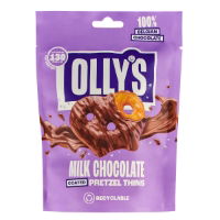 OLLY'S - Pretzel Thins 'MILK Chocolate' (10x90g)