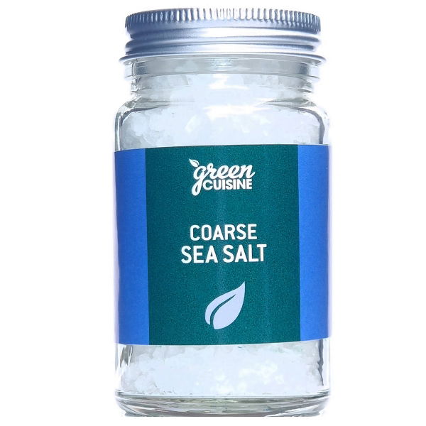 Green Cuisine 'Jars' - Sea Salt Coarse (6x110g)
