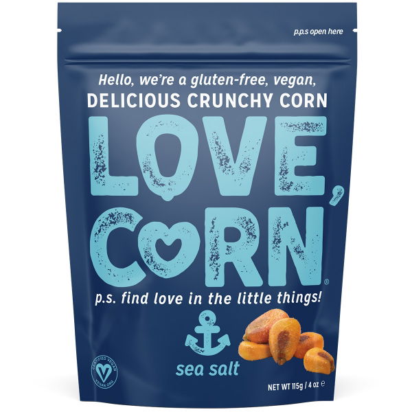 LOVE CORN - Sea Salt Cruchy Corn (6x115g)