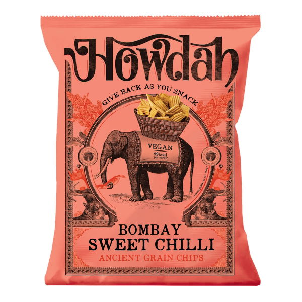 Howdah - Bombay Sweet Chilli Chips (6x130g)