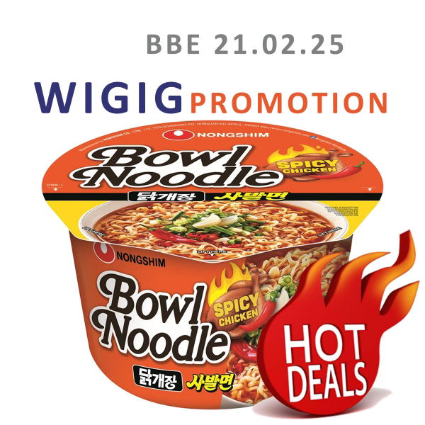 Nongshim - Bowl Noodle Spicy Chicken (12x100g)