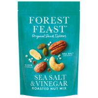 Forest Feast - Salt & Vinegar Roasted Nut Mix (8x120g)