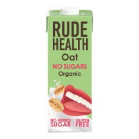 Rude Health - NO SUGARS Organic Oat Drink (6x1ltr)