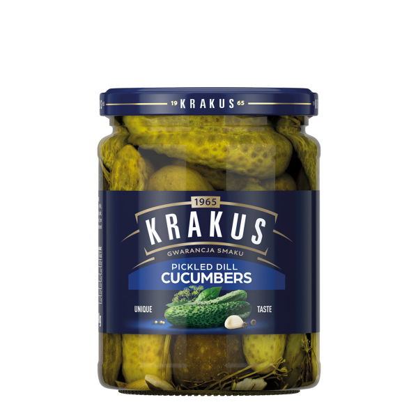 Krakus - Dill Pickle Cucumbers (12x490g)