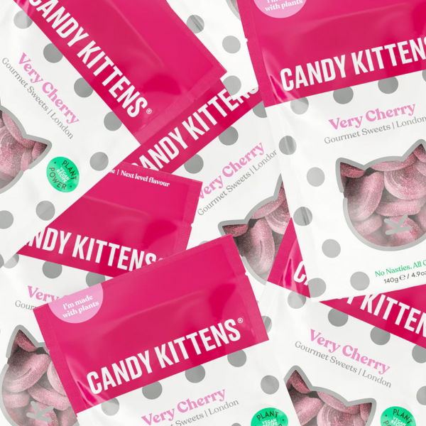 Candy Kittens - Very Cherry Gourmet Sweets (10x140g)