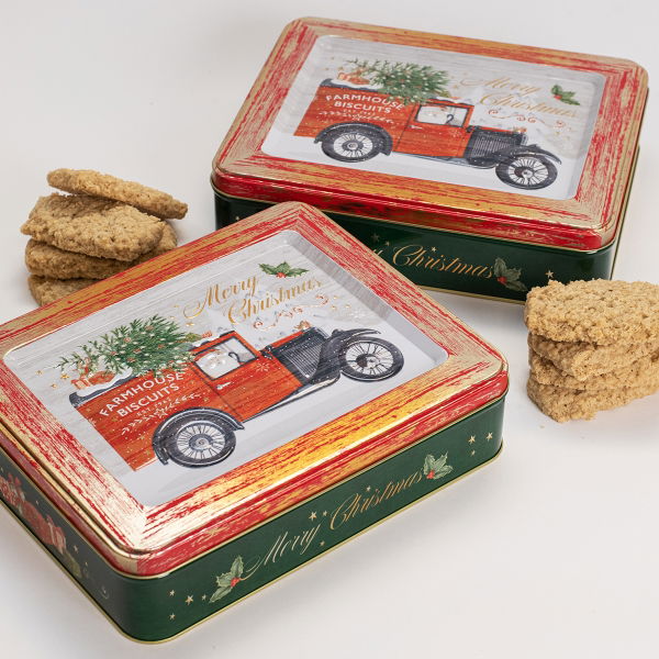 Farmhouse - Vintage Van Square Tin (6x400g)
