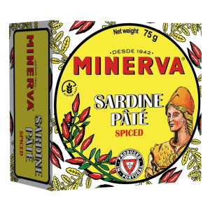 Minerva - Spiced Sardine Pate (24x75g)