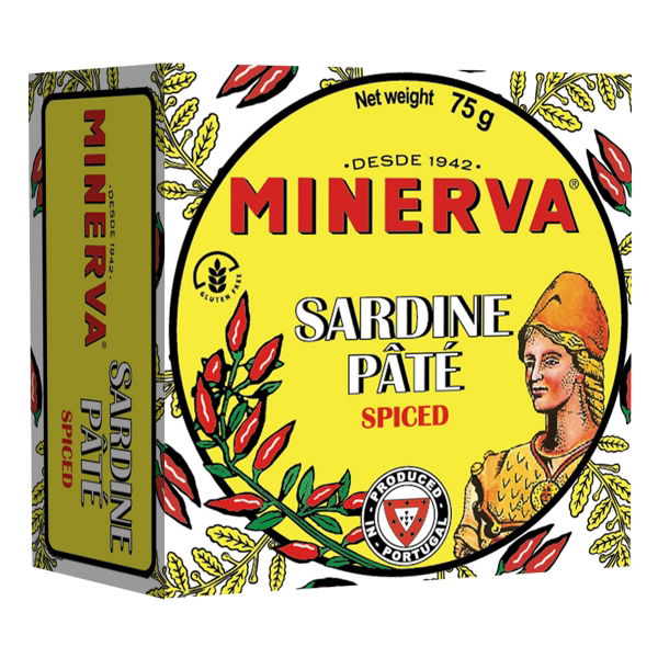 Minerva - Spiced Sardine Pate (24x75g)
