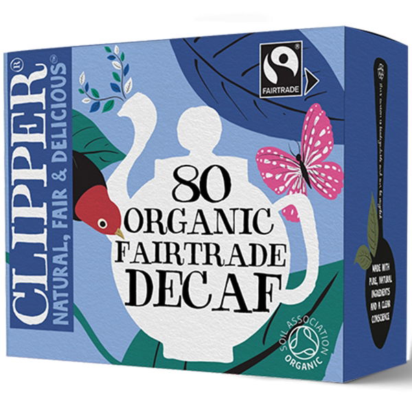Clipper - F/T Organic Decaf Teabags (4x80's)