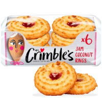 Mrs Crimble's GF - Jam Coconut Rings (12's)