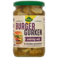 Kuhne - Crinkle Cut Burger Gherkin Slices (10x330g)