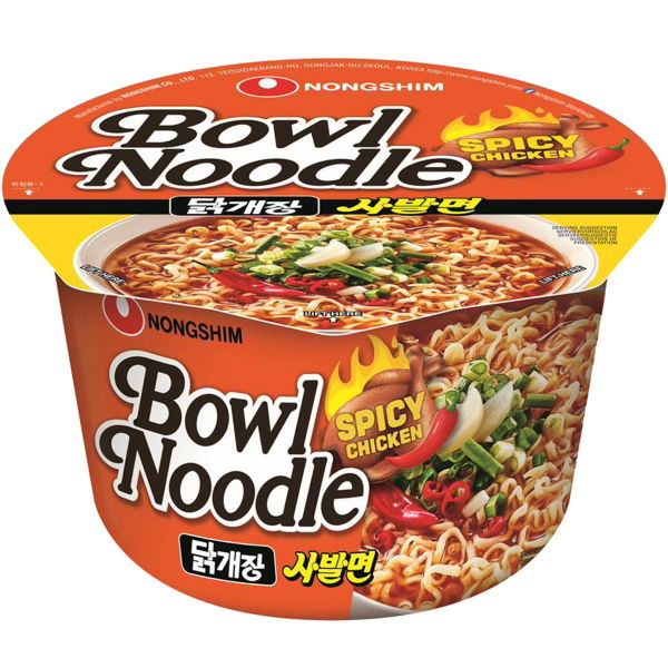 Nongshim - Bowl Noodle Spicy Chicken (12x100g)