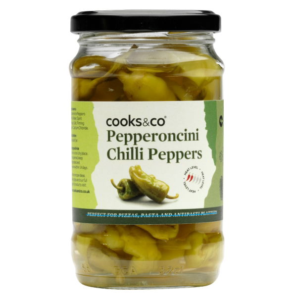 Cooks & Co - Green Pepperoncini Peppers (6x280g)