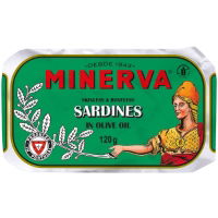 Minerva - Skinless & Boneless Sardines in Olive Oil (12x120g