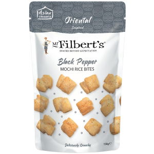 Mr Filberts - Oriental Black Pepper Mochi Rice Bites (6x150g