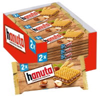 HANUTA - '2 PK' Original Choc Hazelnut Waffle Slices (18x44g