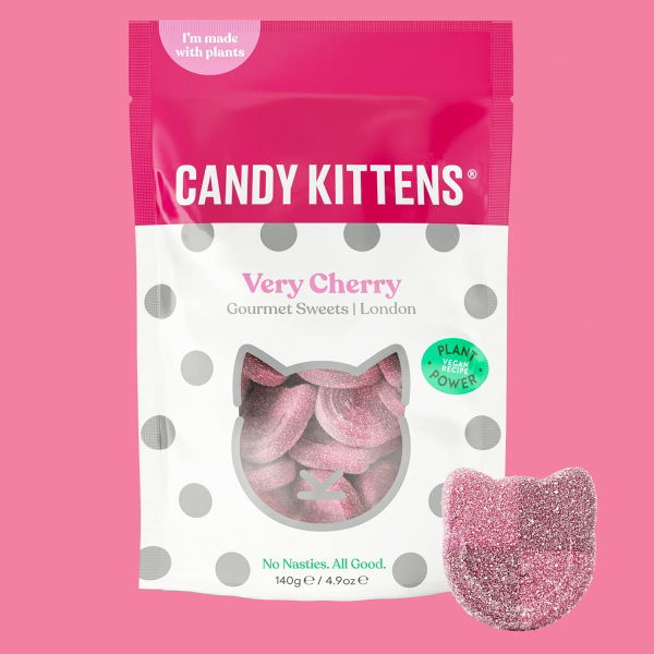 Candy Kittens - Very Cherry Gourmet Sweets (10x140g)