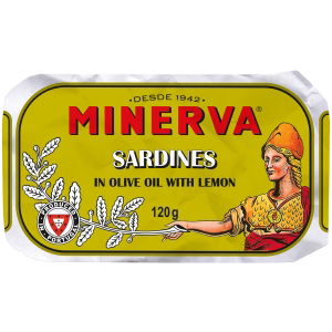 Minerva - Sardines in Olive Oil & Lemon (12x120g)