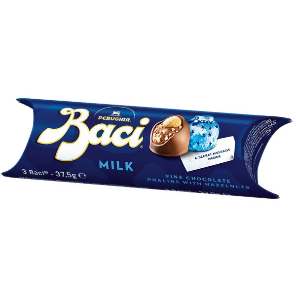 Perugina Baci - Milk Chocolate 3pcs Tube (14x37.5g)