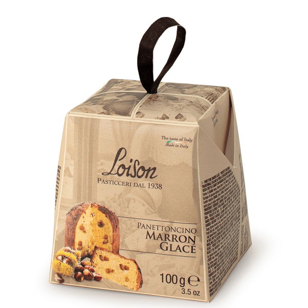 Loison ASTUCCI - Marron Glace 'Panettoncino' (36x100g)