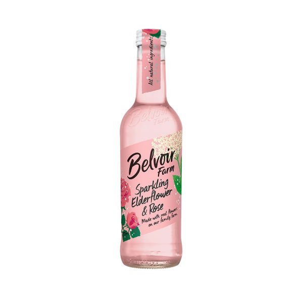 Belvoir Farm - Sparkling Elderflower & Rose (12x275ml)