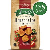 Maretti Bruschette - LARGE Tomato Olives & Oregano (14x150g)