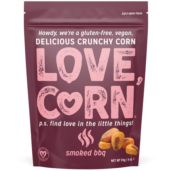 LOVE CORN - BBQ Cruchy Corn (6x115g)