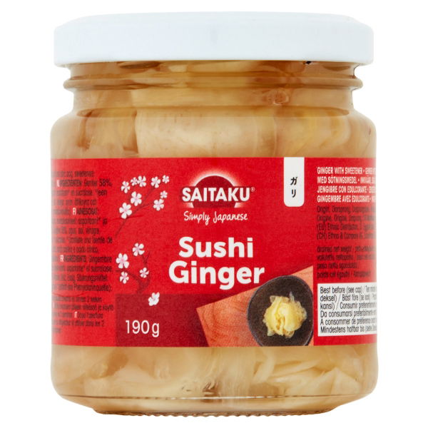 Saitaku - Sushi Ginger (6x190g)